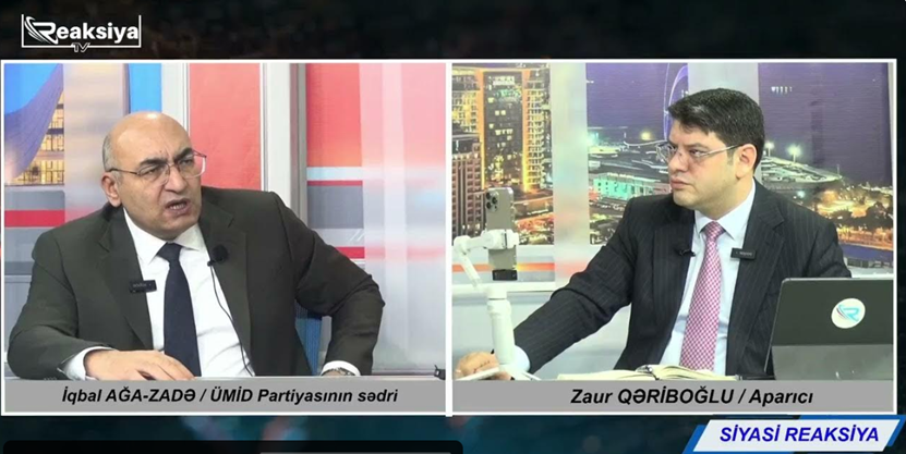 İqbal Ağa-zadə: "Bunun üçün sonuncu azərbaycanlı da ölməlidir!"