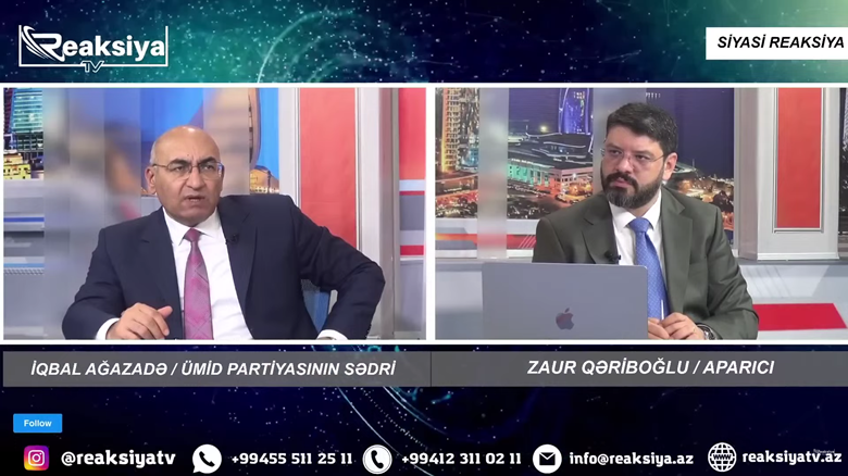 İmişlidə qaldırılan SSRİ bayrağına İQBAL AĞAZADƏDƏN SƏRT REAKSİYA
