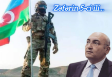ZƏFƏRİN 5-Cİ İLİ… – İQBAL AĞAZADƏ YAZIR