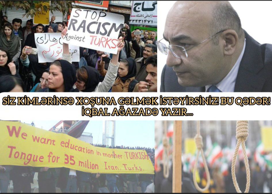 Siz kimlərinsə xoşuna gəlmək istəyirsiniz. Bu qədər! - İQBAL AĞAZADƏ yazır...