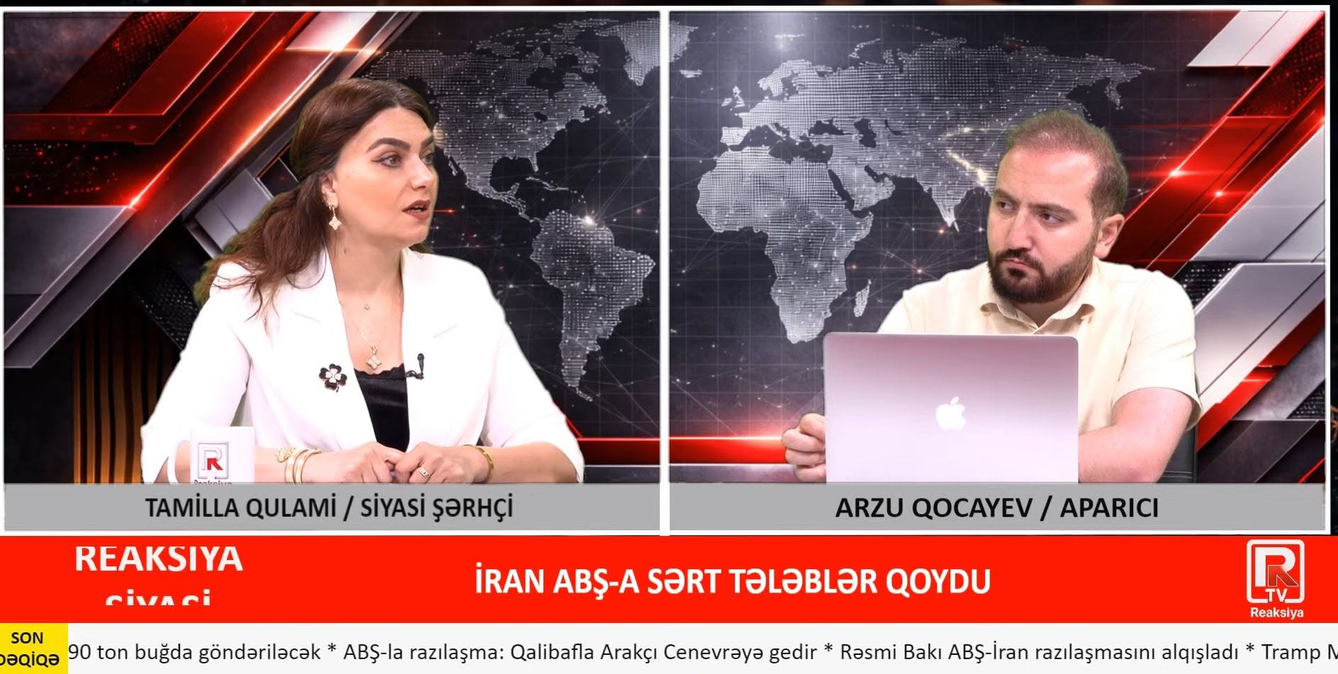 İranın ABŞ-a SƏRT TƏLƏBLƏR qoydu - TAMİLLA QULAMİ ilə siyasi reaksiya