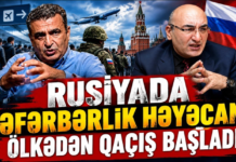 İQBAL AĞAZADƏ ilə DEBAT: Rusiyada səfərbərlik həyəcanı – Ölkədən qaçış başladı