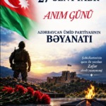 <a class="amazingslider-posttitle-link" href="https://www.umidparty.org/27-sentyabr-anim-gunu-il%c9%99-%c9%99laq%c9%99dar-umid-partiyasinin-b%c9%99yanati/">27 sentyabr Anım Günü ilə əlaqədar Ümid Partiyasının Bəyanatı</a> 27 sentyabr Anım Günü ilə əlaqədar Ümid Partiyasının Bəyanatı