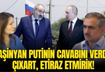 Paşinyan Putinin cavabını verdi! ŞOK olacaqsınız! – ƏNVƏR AĞAZADƏ ilə gündəm