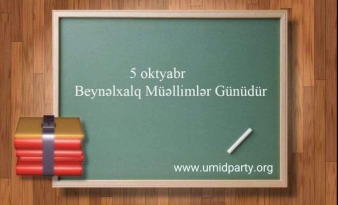 5 oktyabr - İqbal Ağazadə müəllimlər günü
